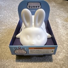 Vivitar Bunny Silicone Night Light White Model LLM-100-BUN Indoor Bedroom