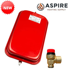 Baxi Duo Tec Combi 24 28 ERP Expansion Vessel 8 Litre 5114691 & PRV 248056