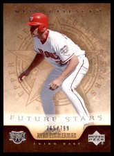 2005 Upper Deck Update #281 Ryan Zimmerman #/799 RC