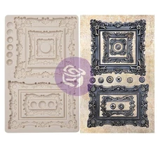 Prima Marketing Redesign With Finnabair Decor Moulds Baroque Frames 5 x 8 8mm