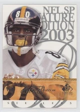 2003 SP Signature Edition Plaxico Burress #75
