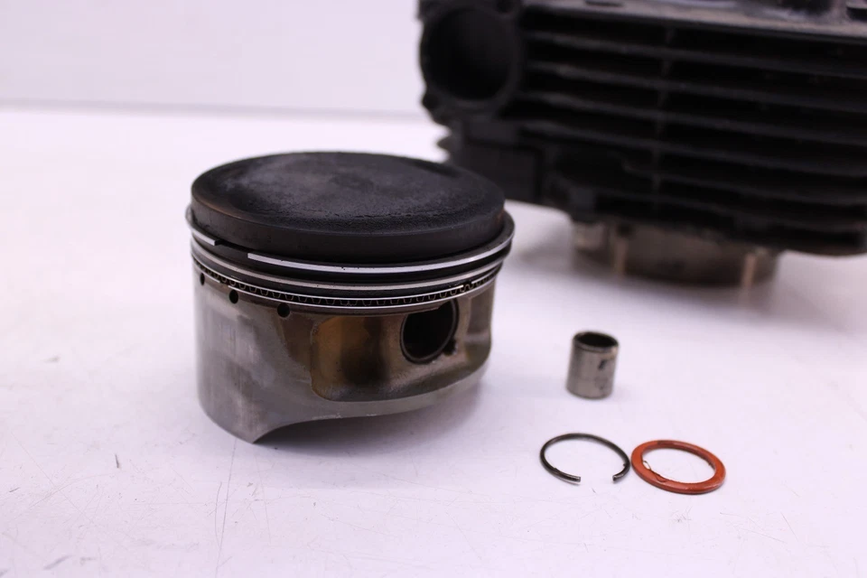 98-03 YAMAHA V STAR 650 MOTOR MOTOR BLOQUE CILINDRO JARRA TRASERO CON PISTÓN   Foto 3 de 4