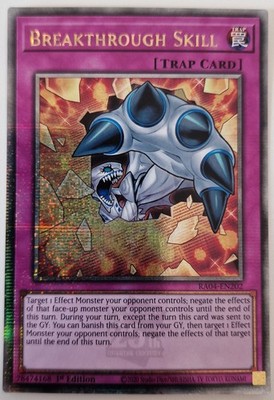 RA04-EN202 Breakthrough Skill - Quarter Century Secret Rare 1st Edition
