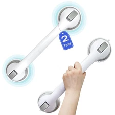 2 Pack 16 inch Shower Grab Bars,Christmas Gifts. Grab Bars for Bathtubs and S...