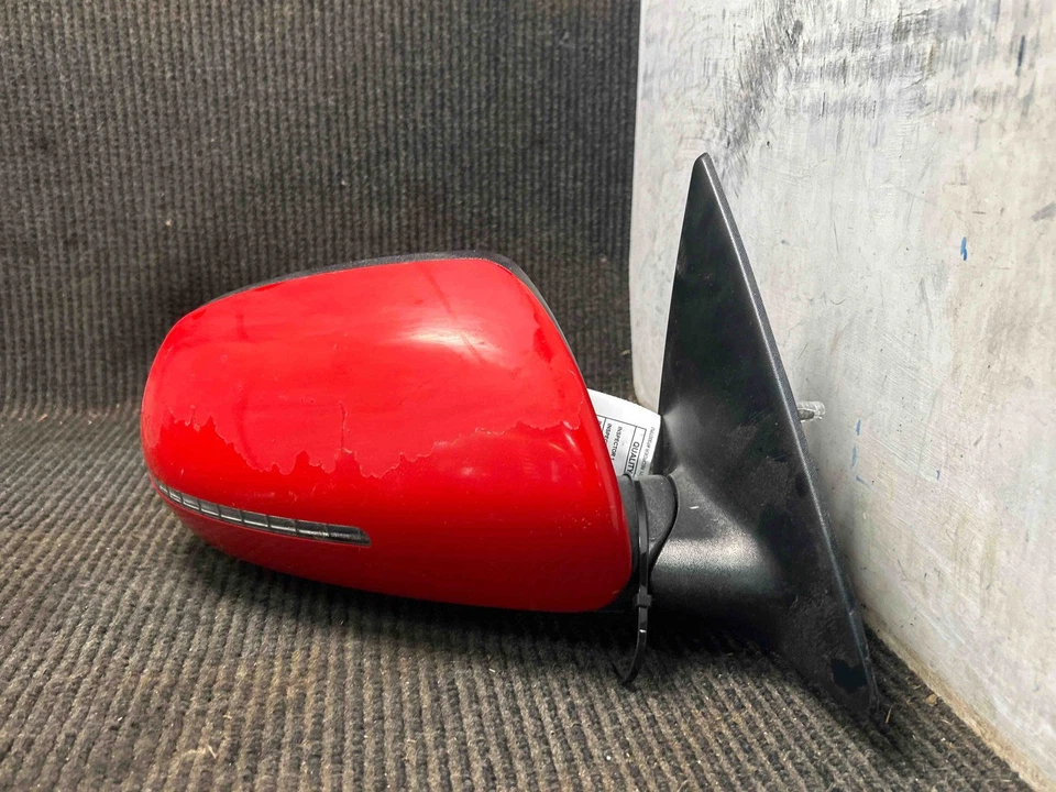 Fits 2011-2013 Kia Forte, Red Right Door Mirror Assembly, OEM:876201M015 - Imagem 3 de 4