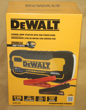 DEWALT DXAELJ25C 2500 PEAK AMP LITHIUM JUMP STARTER W/ USB POWER BANK BRAND NEW