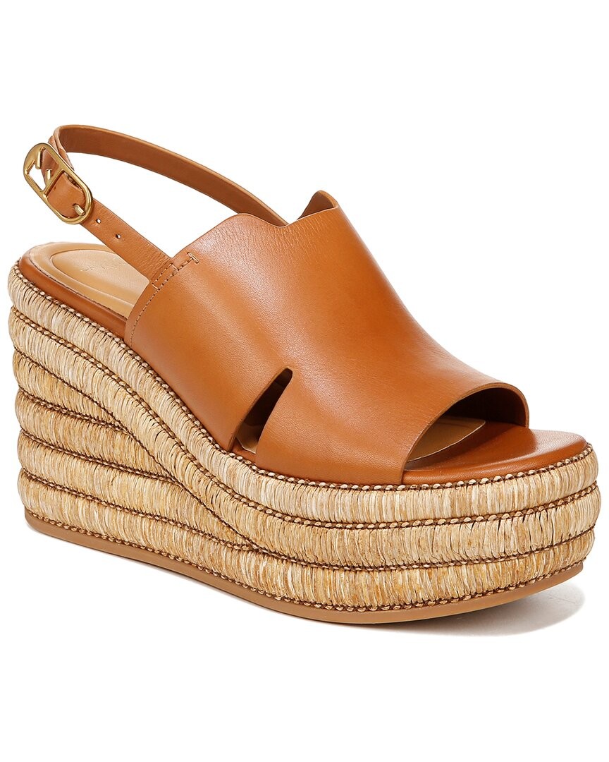 Женские кожаные сандалии на танкетке Franco Sarto Tamryn 10190₽