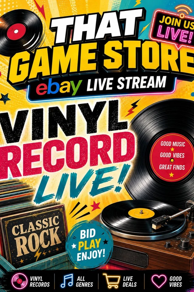 That Game Store's first vinyl stream!