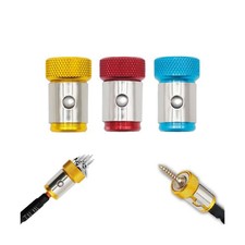3 Pieces Strong Magnetic Screw Ring, 1/4 Inch/ 6.35 mm Universal Magnetic Scr...