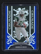 Darrell Revis 2023 Rookies & Stars Crusade Blue Prizm 17/50 NY Jets