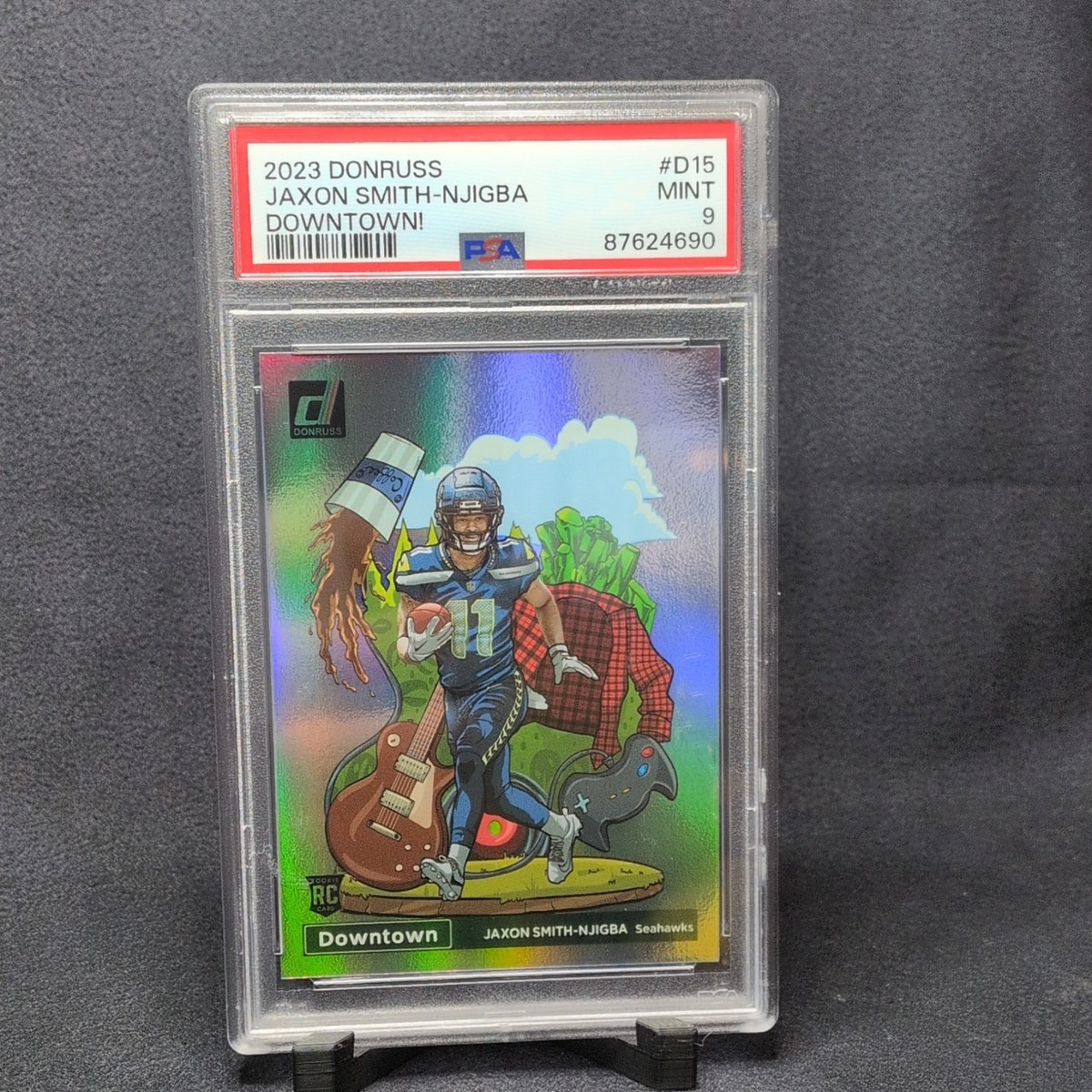2023 Panini Donruss - Downtown! Jaxon Smith-Njigba #D-15 (RC) for