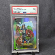 2023 Panini Donruss Downtown! Jaxon Smith-Njigba #D-15 PSA 9 Seahawks Rookie