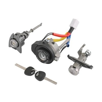 DICMIC Full Lock Cylinder Set Key Ignition Start For 2009-2014 Hyundai Sonata