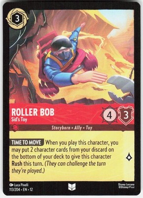 Roller Bob Sid's Toy 113/204 Wilds Unknown Disney Lorcana