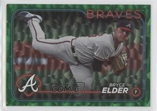 2024 Topps Series 1 Green Crackle Foil 198/499 Bryce Elder #48 4k8