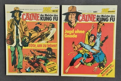 CAINE - Der Meister des Kung Fu, Softcover, Koralle Verlag 1975-1976 / Z1-2 & Z2