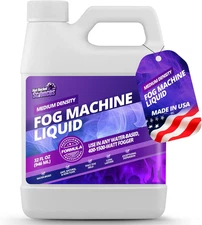 32Oz Fog Machine Liquid Smoke - Medium Density Smoke Machine, Fog Juice for 400-