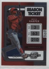2022 Panini Chronicles Contenders Optic Bryce Harper #25 0z4h