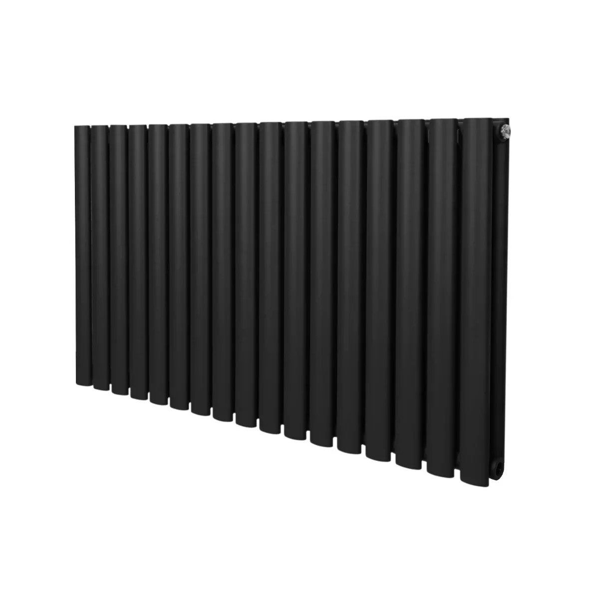 Oval Column Radiator 600mm x 1020mm Modern Designer Double Panel