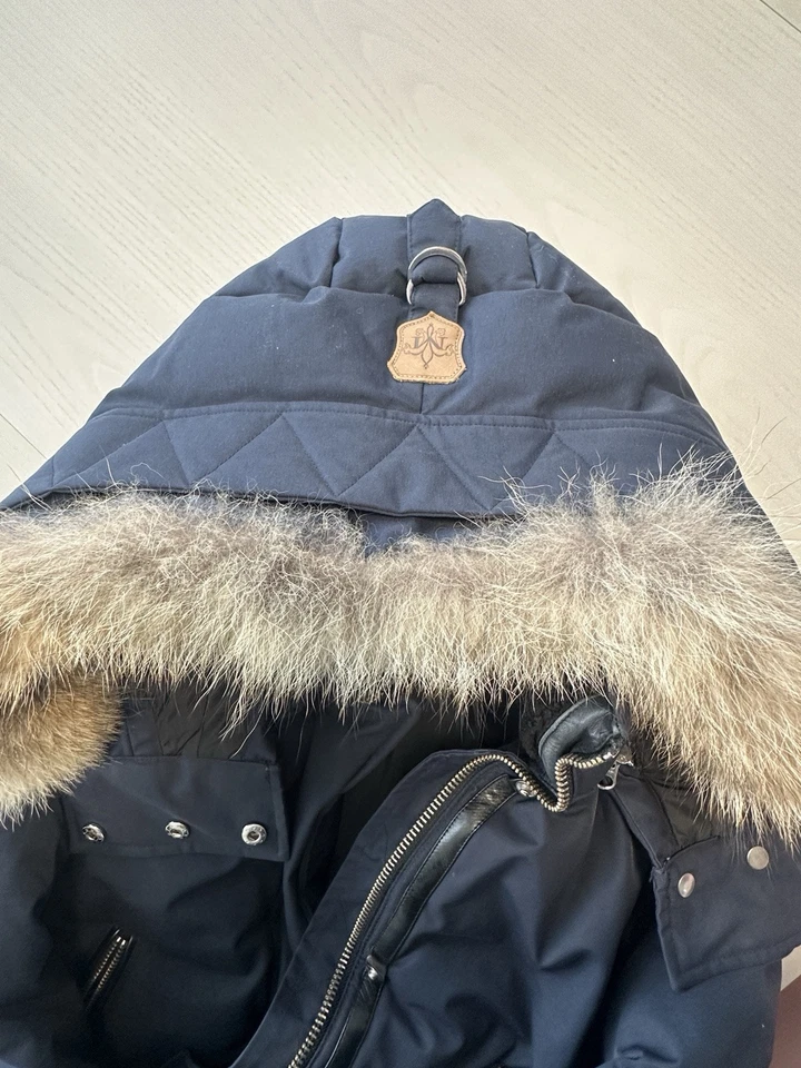 Abrigo acolchado Mackage Juliann azul marino talla XS Foto 3 de 4