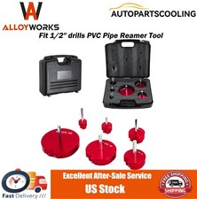 Plastic Pipe 6 PPRK6 Fitting Reamer Kit fit 1/2" drills PVC Pipe Reamer Tool