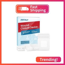 Antaly Butterfly Bandages for Wound Closure, Emergency Stitches Bandage, Breatha