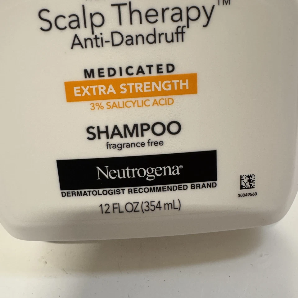 Neutrogena Scalp Therapy Anti-Dandruff Shampoo Extra Strength 12 OZ - Image 2 of 3