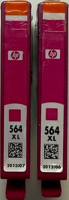 Genuine HP 564XL Magenta Ink 2-Pack EXPIRED OEM CB324WN