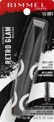 Rimmel London Scandal Eyes Retro Glam Mascara 001 BLACK
