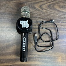Tzumi Rock Solo Karaoke Mic Bluetooth Built-in Smartphone Holder -works