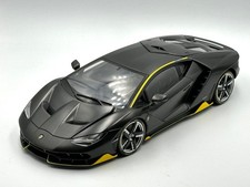 1:18 Lamborghini Centenario -- Carbon Black w/Yellow Accents -- AUTOart 79114