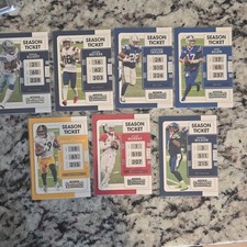 2021 Panini Contenders Season Ticket Football Card Lot of 7 Josh Allen Jonathan 