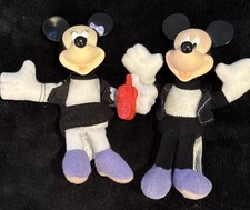 McDonald's Disney's Minnie  Mickey Mouse 6 Inch Tall Plush House Of Mouse