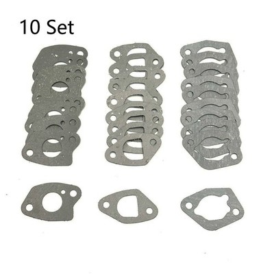 10x Carburetor Carb Gasket Kit For Honda GX160 GX200 168F 170F 5.5 6.5 HP Engine