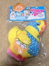 1970s Kitsch Toy Toweling Hen Soft Toy Brand New Old Stock vintage 