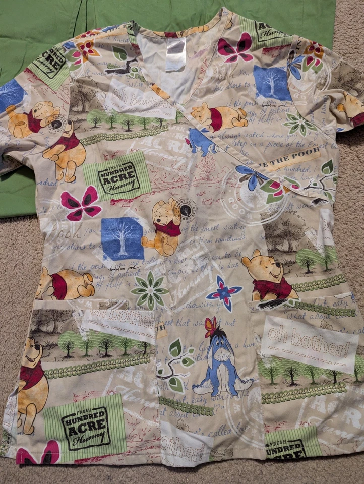 Conjunto de blusa e calças Winnie The Pooh Disney XS esfoliante - Imagem 4 de 4