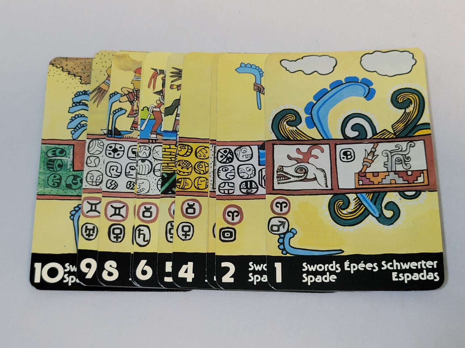 XULTUN TAROT Maya Deck Vintage 1976 Peter Balin Arcana Publishing Rare