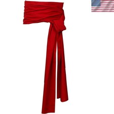 Men Pirate Medieval Renaissance Large Sash Halloween Costume Waist Sash Belt ...