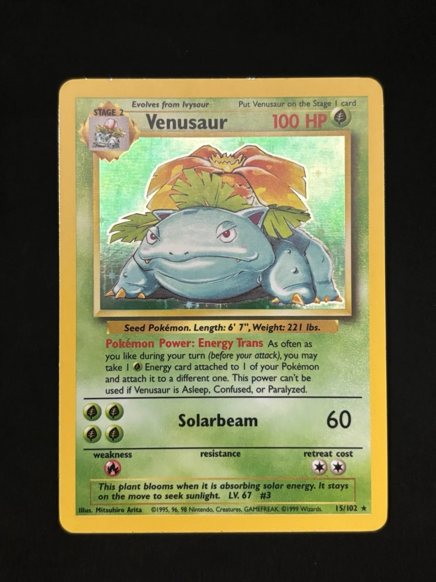 25+ Venusaur Pokémon TCG Cards for sale | Updated Oct 2026