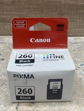 Canon PG-260 Black Ink Cartridge (3707C001) Fits PIXMA TS5320 All-in-One Printer