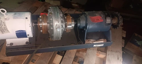BALDOR motor 5 Hp FALK 235 HFN 20 B COUPLING Rexnord