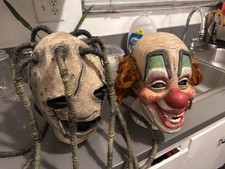Slipknot full face masks , Adjustable, Halloween, Corey Taylor and Shawn clown