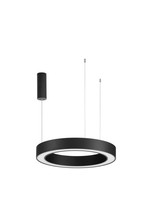 Nova Luce Morbido Pendelleuchte Schwarz 48W Dimmbar Cct Mit Fernbedienung
