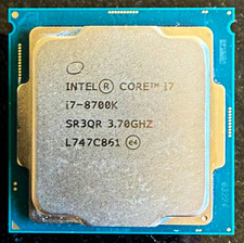 Intel Core i7-8700K 3.70GHz 6 Core SR3QR 12 Thread LGA 1151