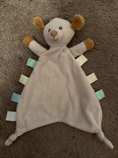 Walgreens Dog Baby Lovey Security Blanket Plush Stuffed Animal Tan