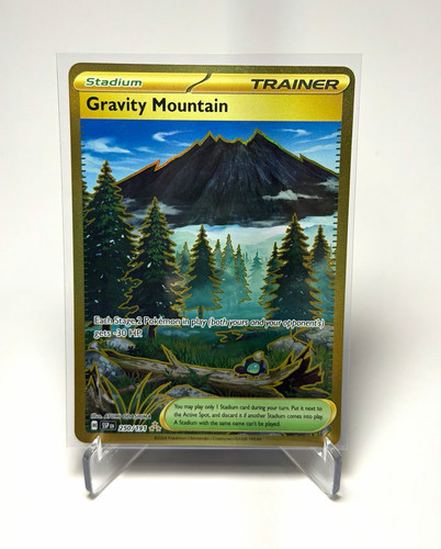 Gravity Mountain 250/191 Surging Sparks Hyper Rare Holo EN