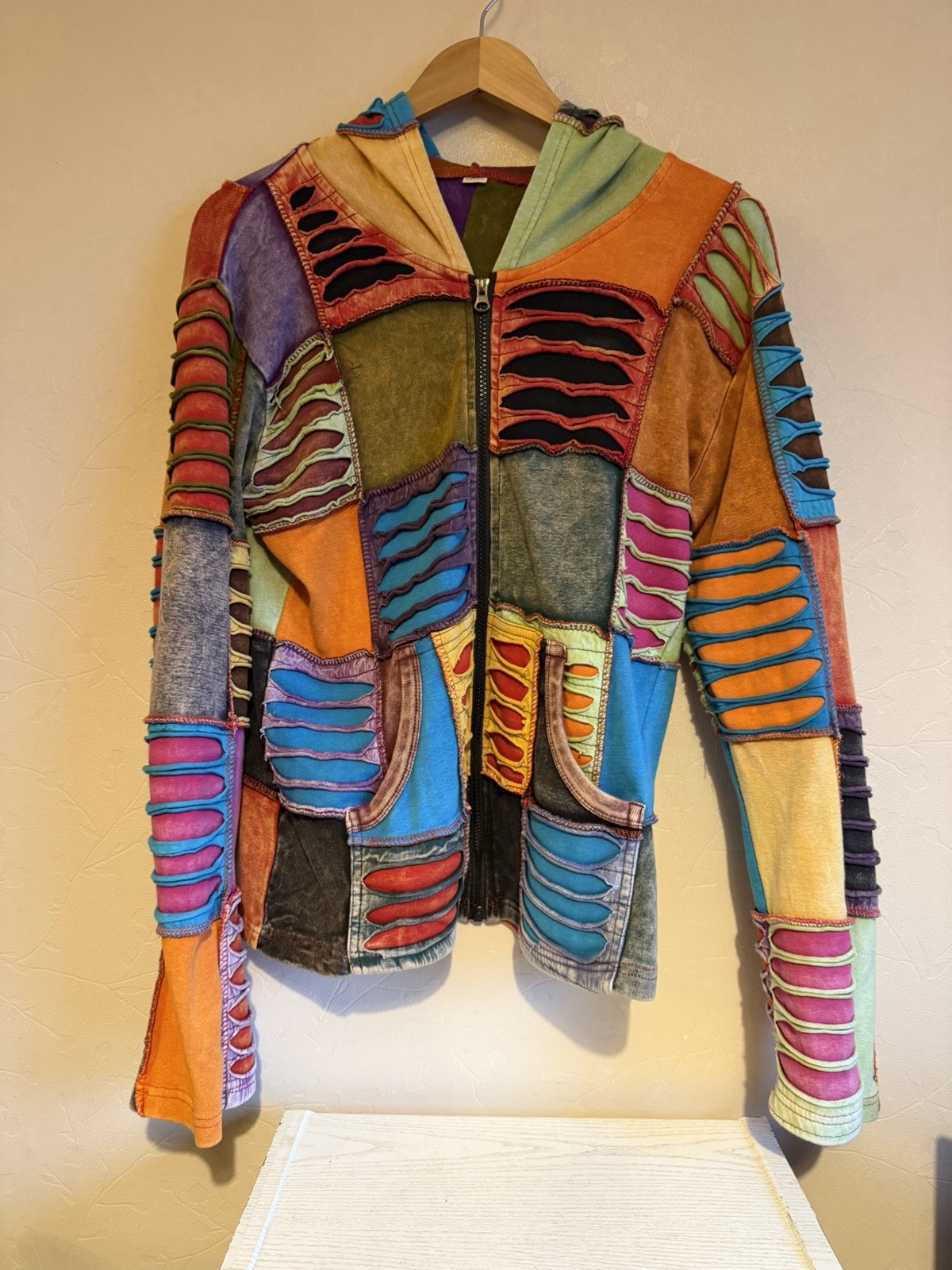 Patchwork Multicolour 100% Cotton Made In Napal H… - image 5