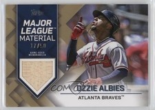 2022 Topps Update Major League Material Gold 17/50 Ozzie Albies #MLM-OA 1eg1