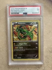 2012 POKEMON BLACK & WHITE DRAGON VAULT #11 RAYQUAZA-HOLO PSA 7