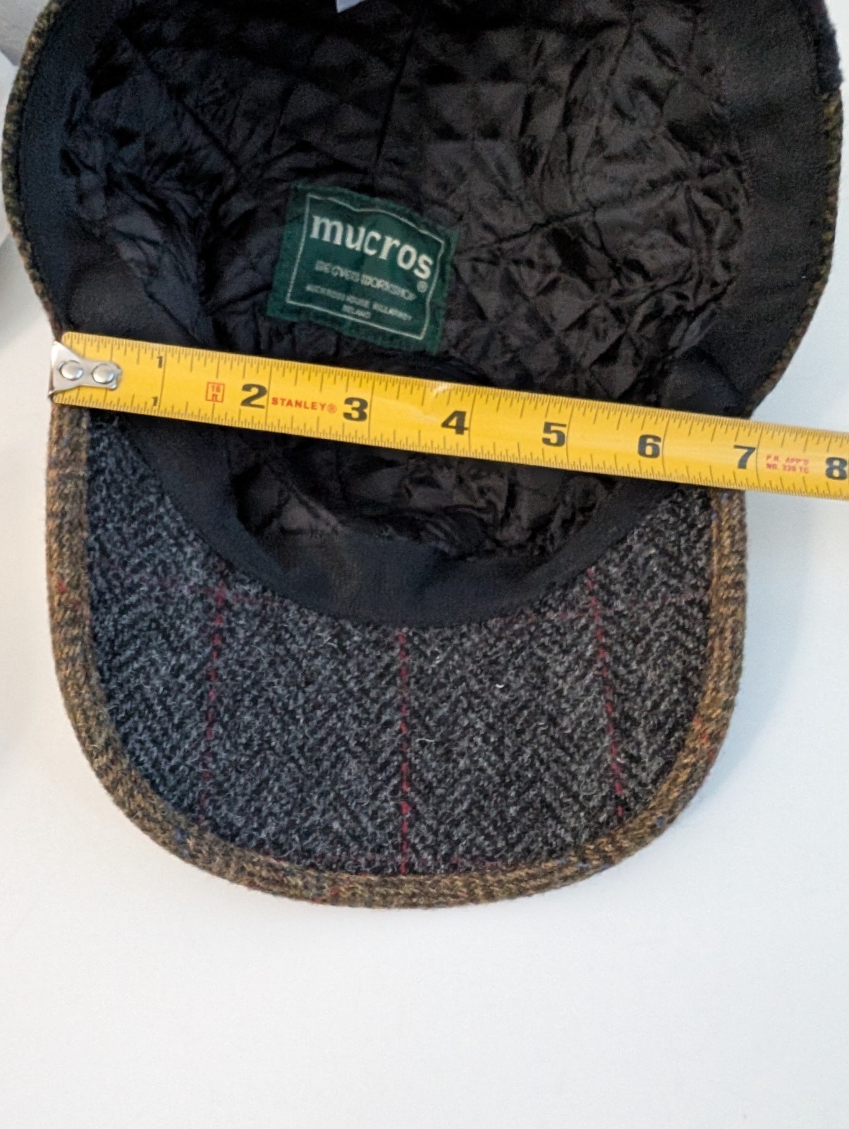 Mucros Weavers baseball cap hat patchwork plaid t… - image 15